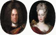 Jan Frans van Douven Johann Wilhelm von Neuburg with his wife Anna Maria Luisa de' Medici china oil painting artist